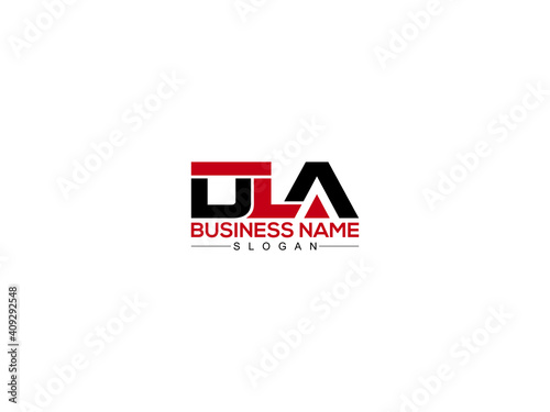 DLA Logo And Illustrations Design For Business