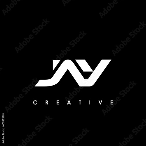 JAY Letter Initial Logo Design Template Vector Illustration