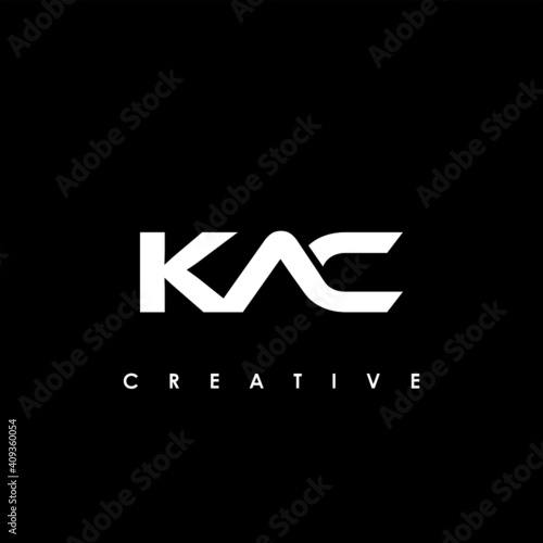 KAC Letter Initial Logo Design Template Vector Illustration