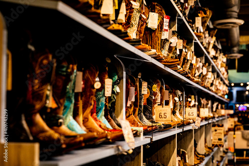 Cowboy Boots Fill The Shelves