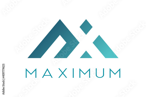 Letter MX logo