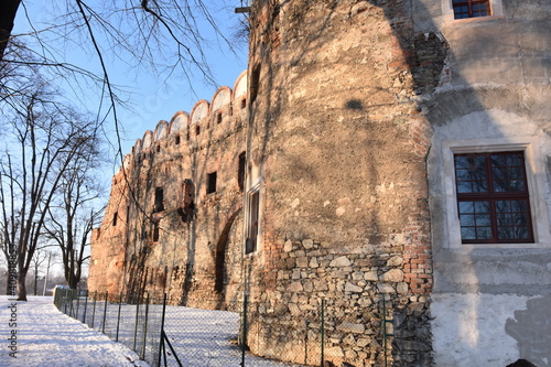 Renesansowy zamek obronny w Ząbkowicach Śląskich na Dolnym Śląsku
