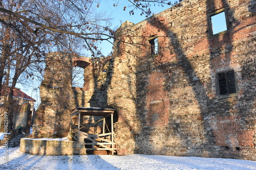 Renesansowy zamek obronny w Ząbkowicach Śląskich na Dolnym Śląsku