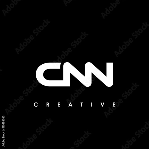 CNN Letter Initial Logo Design Template Vector Illustration