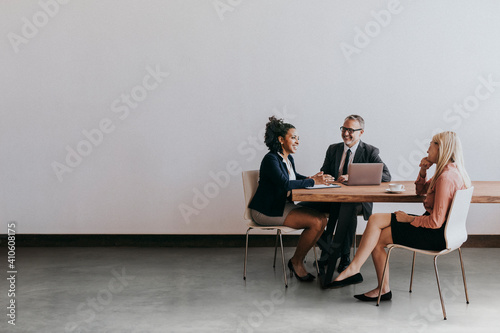 Business people discussing in a meeting room