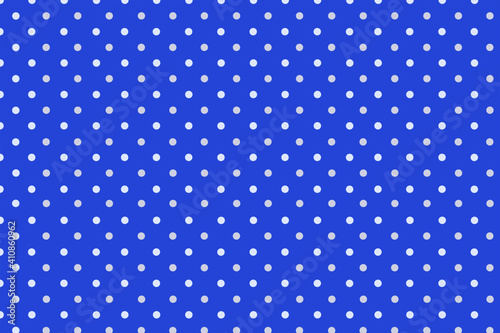 Polka dots patterns on blue background 1