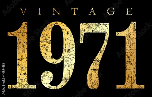 Vintage 1971 (Ancient Gold)