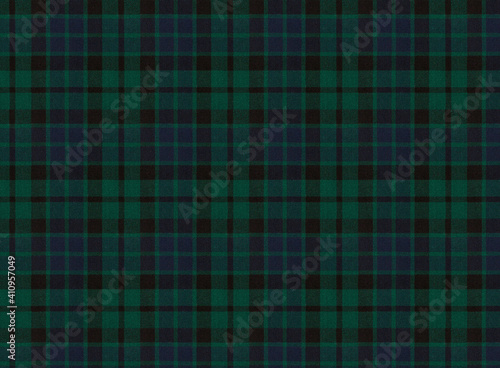 green tartan checkered fabric pattern