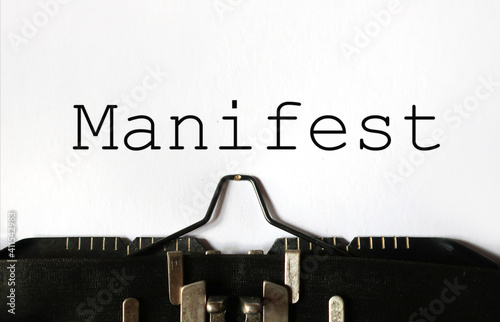 Manifest