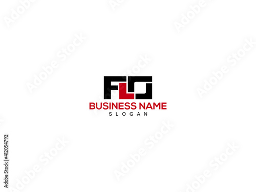 FLO Letter Design For New Business