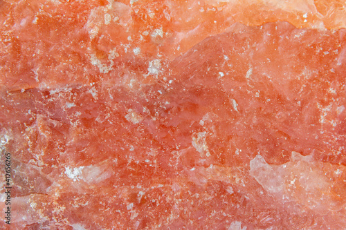 Red pink color himalayan salt texture