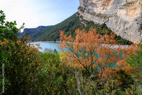 automne dans les gorges de Montfalco