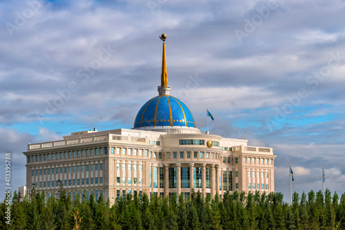 The Ak Orda Presidential Palace, Astana, Kazakhstan