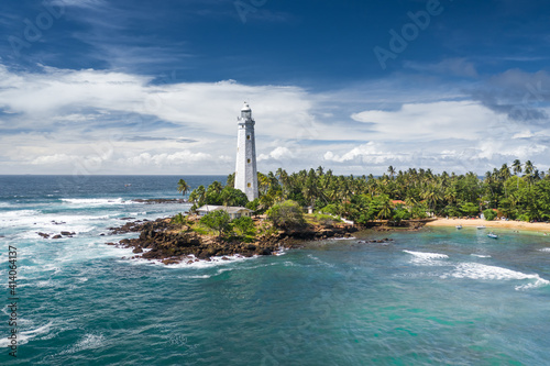 Beautiful beach landscape in Sri Lanka