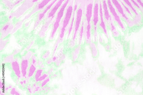 Pastel tie dye fabric texture background. Trendy pattern close up 