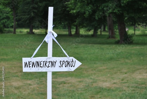 Wewnętrzny spokój