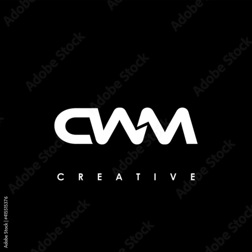 CWM Letter Initial Logo Design Template Vector Illustration