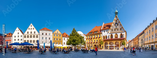 Rathaus, Marktplatz, Amberg in der Oberpfalz, Bayern, Deutschland 