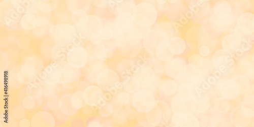 Banner sfondo giallo con bokeh