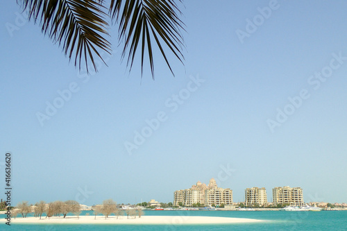 Plaża w Emiratach Arabskich