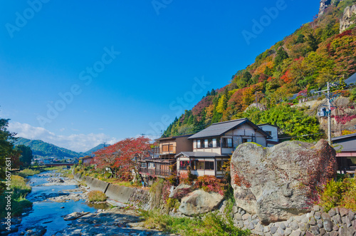 Yamadera Village in Yamagat, Tohoku, Japan