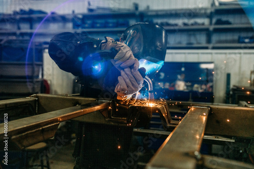 welder at work