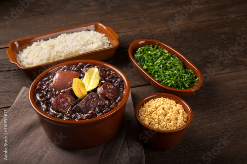 Feijoada, a typical Brazilian food