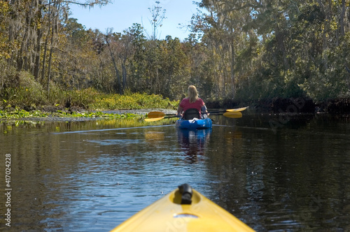 Kayaking the Creek