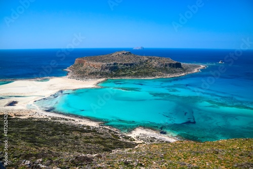 Balos Beach in Chania Crete Greece