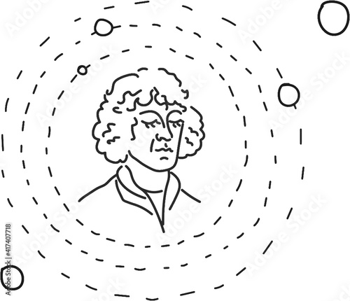 Copernicus and the heliocentric model of the solar system. Model of Solar system
