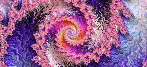 pink and purple fractal