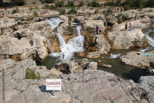 Cascades du sautadet, Gard