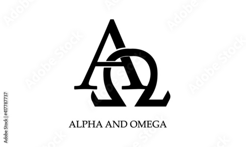 Alpha and Omega, Christian Quote for print or use as poster, card, flyer or T Shirt