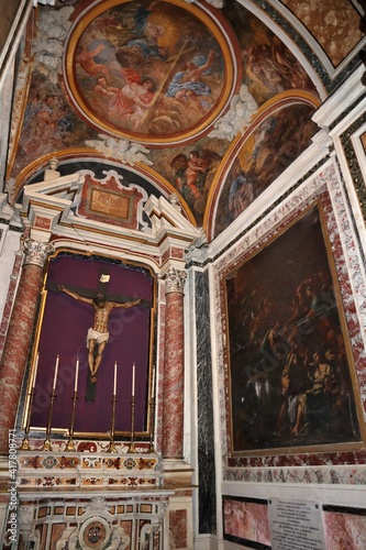 Napoli – Cappella del Crocifisso nella Chiesa del Gesù Vecchio