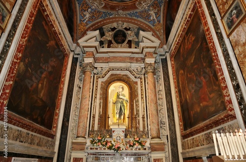 Napoli – Cappella di San Luigi Gonzaga della Chiesa del Gesù Vecchio
