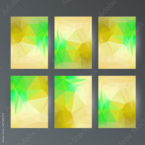 Modern triangle geometrical beautiful background. Geometric background in Origami style with colors gradient polygonal Vector illustration EPS 10 of triangles for leaflet layout, presentation template