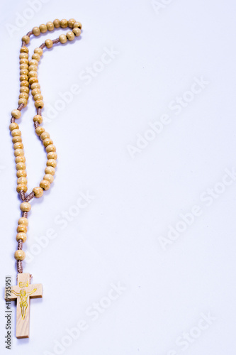 Wooden rosary 