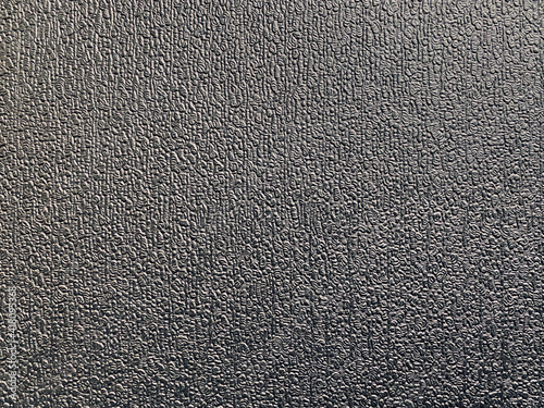 Black leather that looks elegant and beautiful can use in websites,graphic design,backdrop for item Unique pattern and texture with copyspace. wallpaper and background.