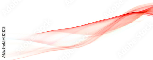 line red smoke group, Isolated white background