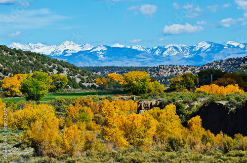 USA, Colorado, Cortez. Alkali Canyon, San Miguel Mountains.