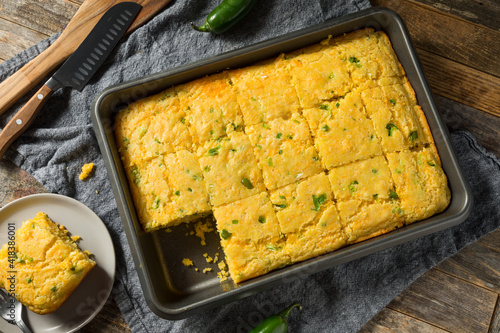 Homemade Spicy Jalapeno Cornbread