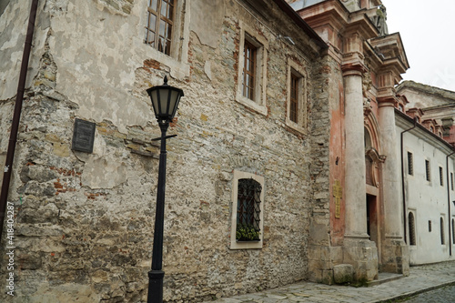 Picturesque streets of the old town of Kamyanets-Podilsky