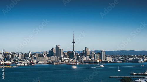 Auckland skyline from Mt. Victoria