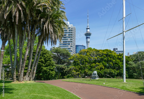 Albert Park in Auckland