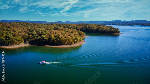 Aerial View of Blue Ridge Lake