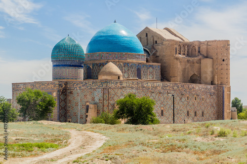 Mausoleum of Khoja Ahmed Yasawi in Turkistan, Kazakhstan