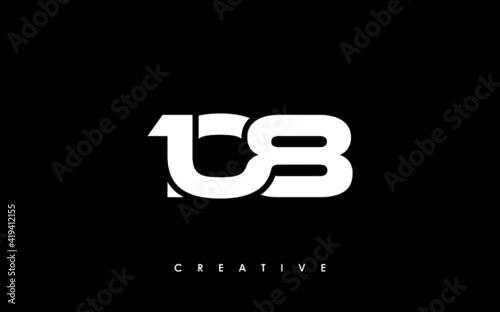 108 Letter Initial Logo Design Template Vector Illustration