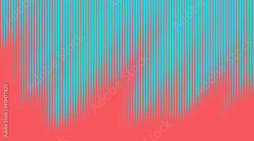 Vector halftone dots background. Colorful striped pattern. Wavy dotted texture.