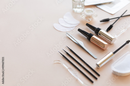 Eyebrow care products and tools