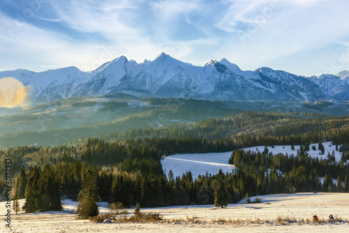 Widok na Tatry